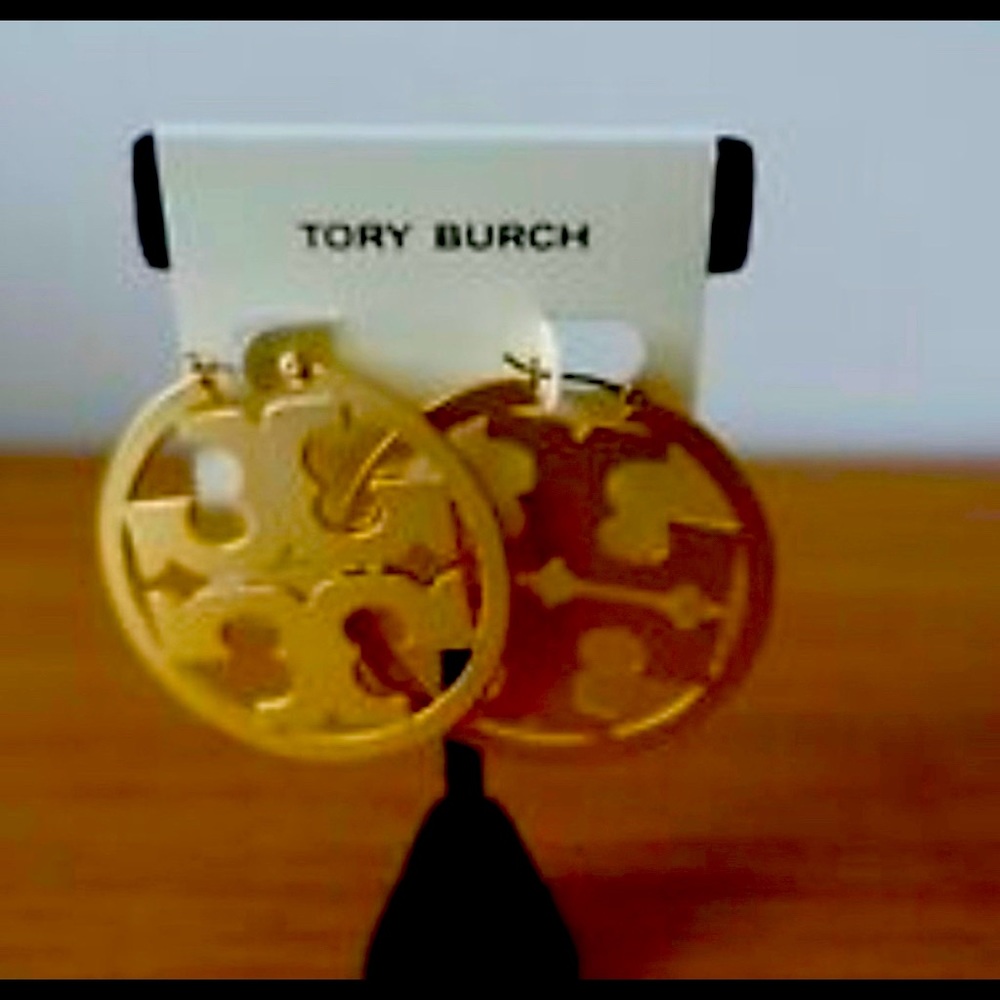 Tory Burch hoops